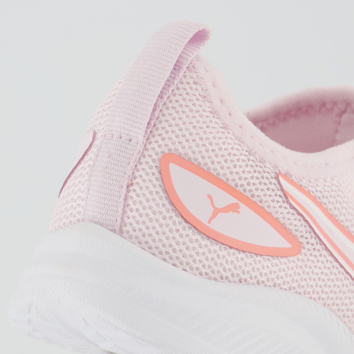 Tênis Puma Sky Runner Slip Infantil Rosa e Branco Rosa 6