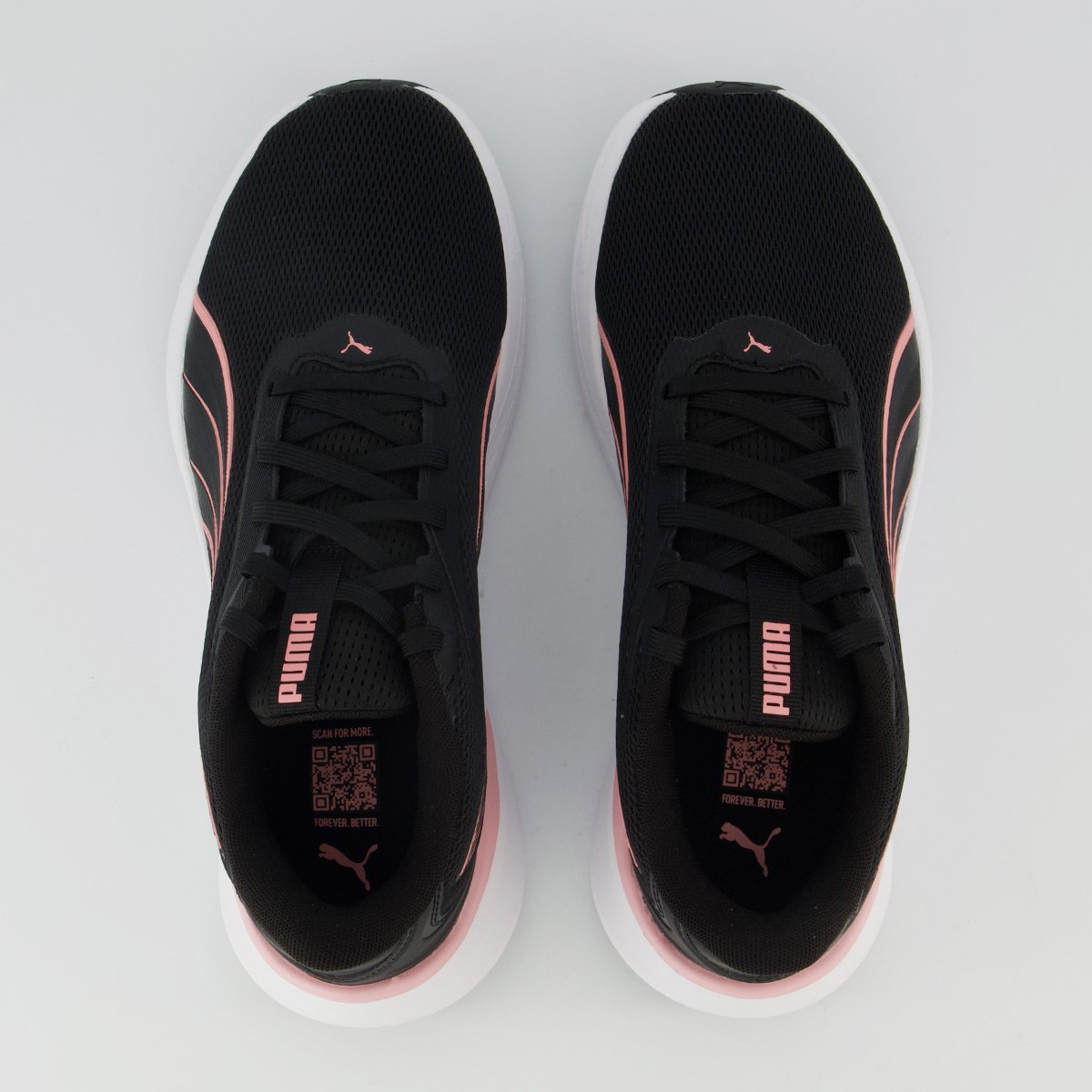 Tênis Puma Maxstride Lite Wns Feminino Preto e Rosa Preto/Rosa 3
