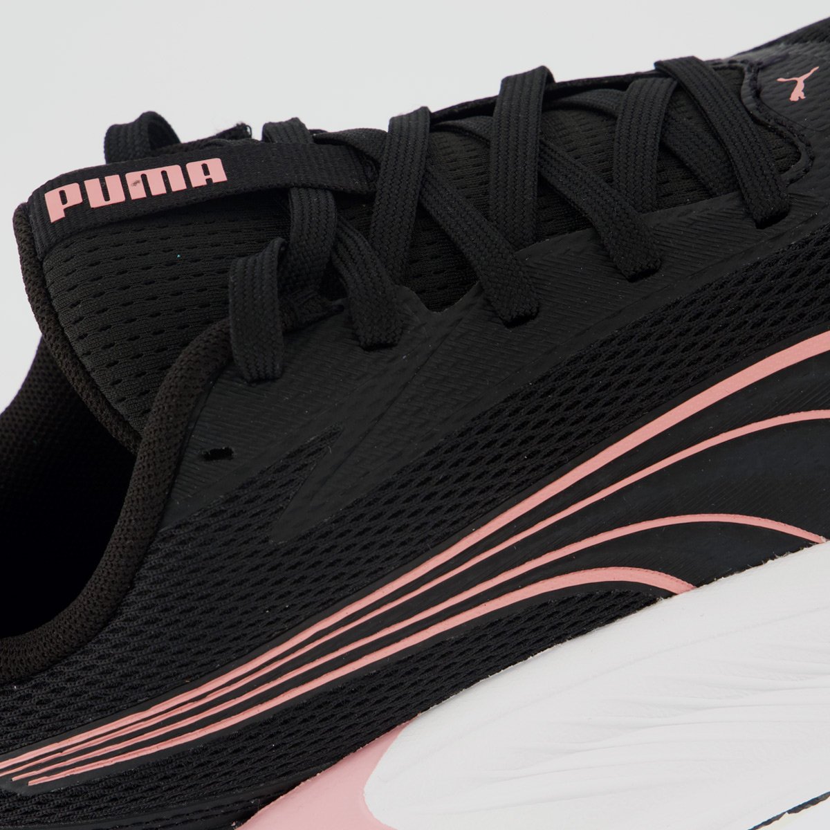 Tênis Puma Maxstride Lite Wns Feminino Preto e Rosa Preto/Rosa 6