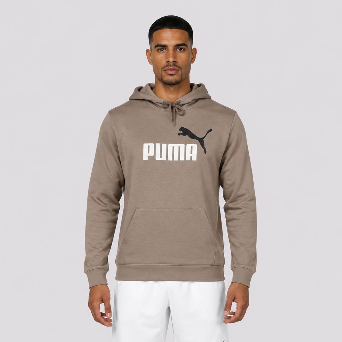 Moletom Puma Ess 2 Color No.1 Logo FL Marrom