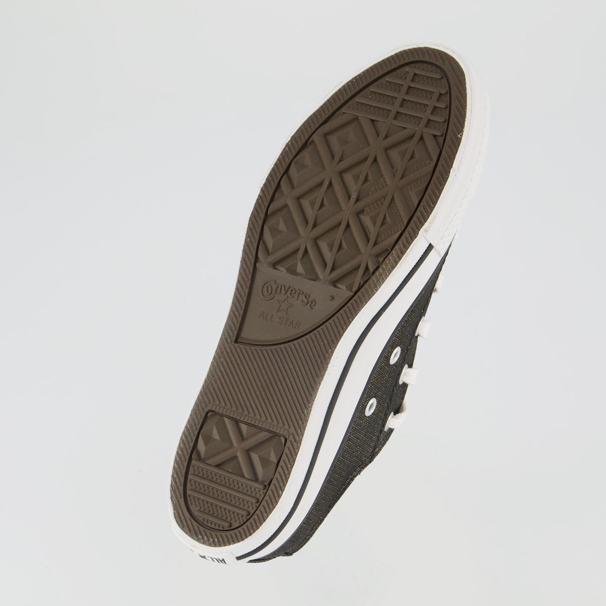 Tênis Converse All Star Chuck Taylor Side Juvenil Preto e Dourado Preto/Dourado 5