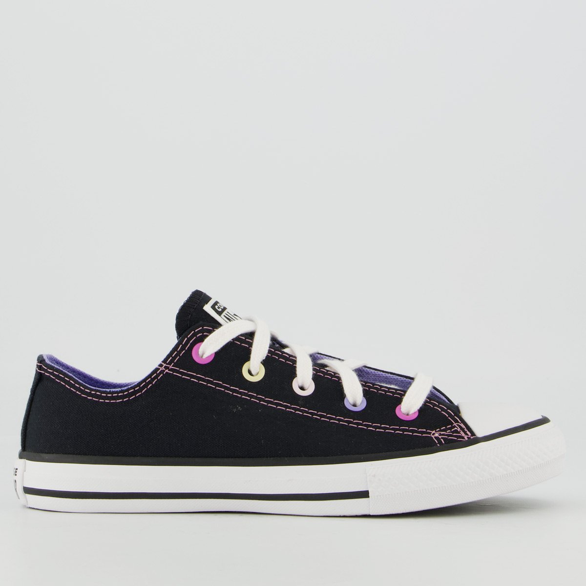 Tênis Converse All Star Chuck Taylor Juvenil Preto