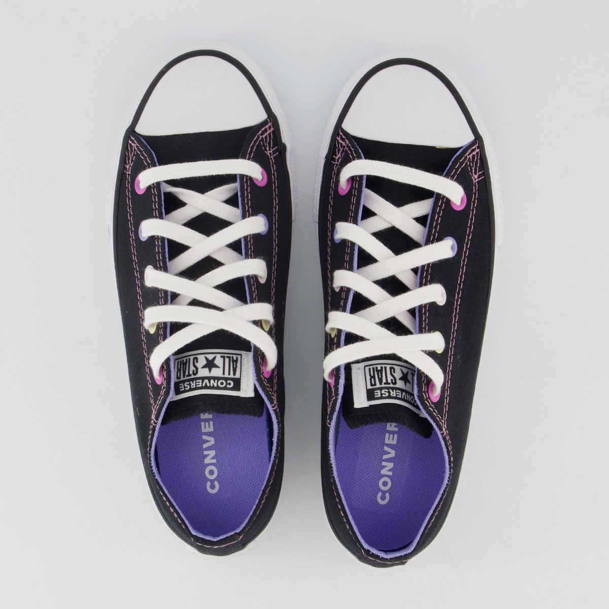Tênis Converse All Star Chuck Taylor Juvenil Preto Preto 4