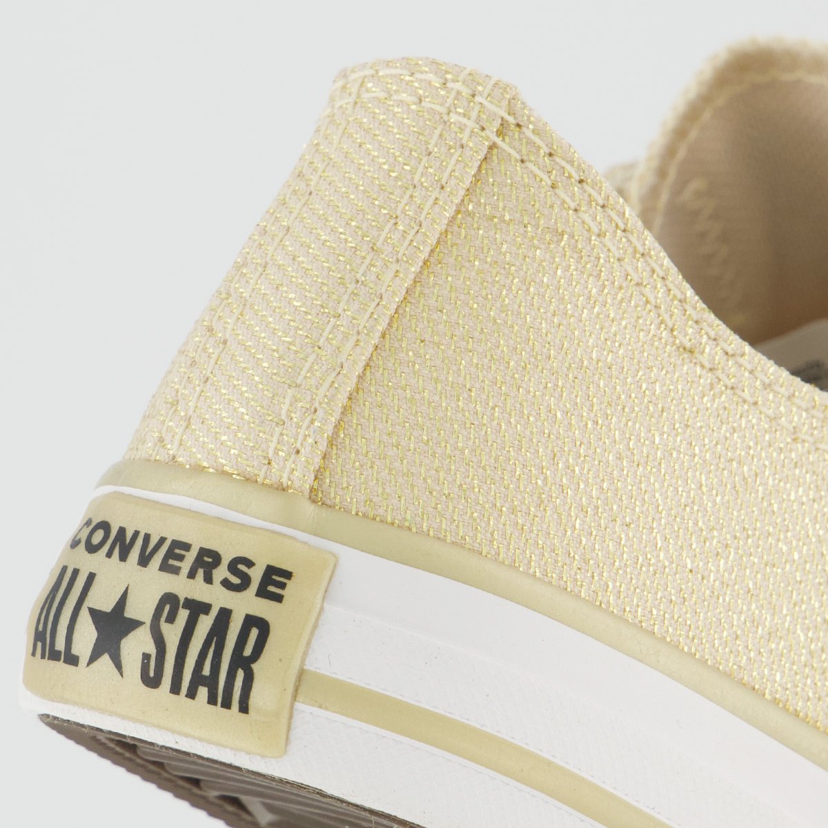 Tênis Converse All Star Chuck Taylor Side Juvenil Dourado Dourado 6