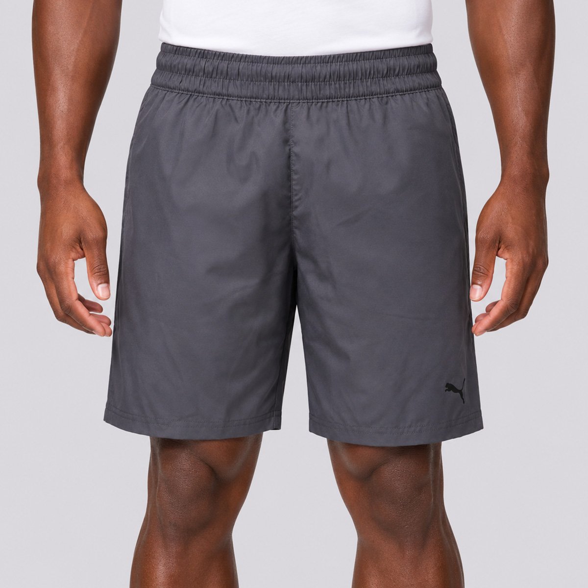 Shorts Puma Tad Ess 7 Woven Cinza