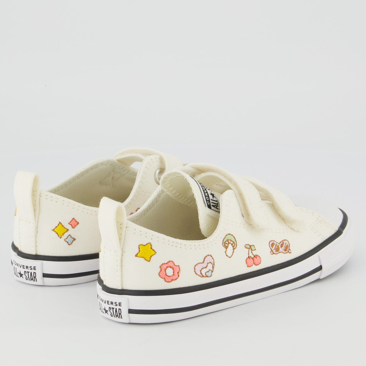 Tênis Converse All Star Chuck Taylor Stiker 2V Infantil Off White Off White 3