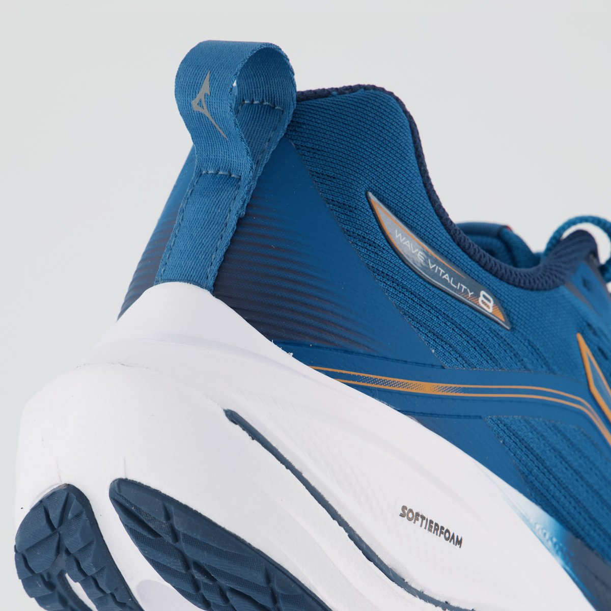 Tênis Mizuno Vitality 8 Azul e Laranja Azul 6