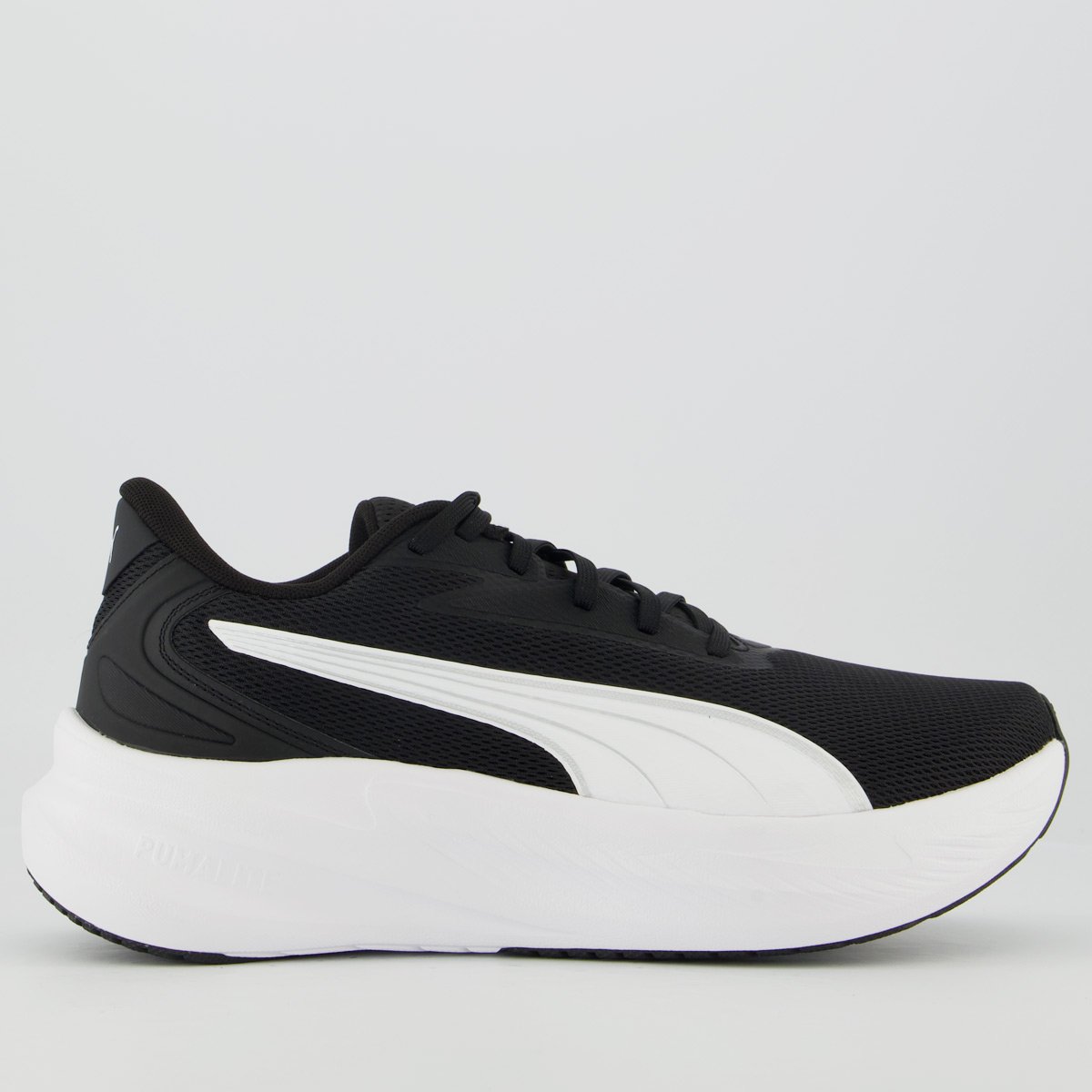 Tênis Puma Maxstride Lite Preto e Branco