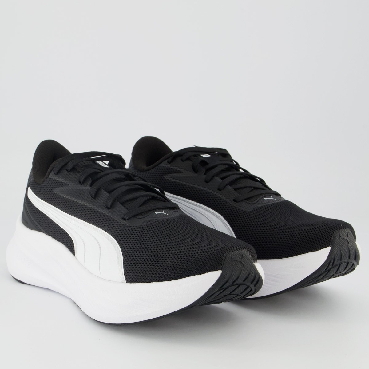 Tênis Puma Maxstride Lite Preto e Branco Preto/Branco 2