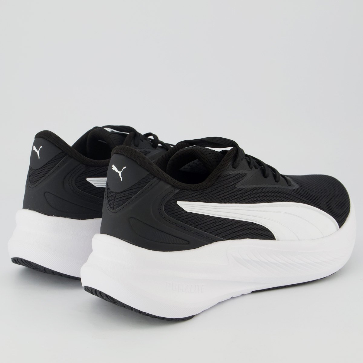 Tênis Puma Maxstride Lite Preto e Branco Preto/Branco 3