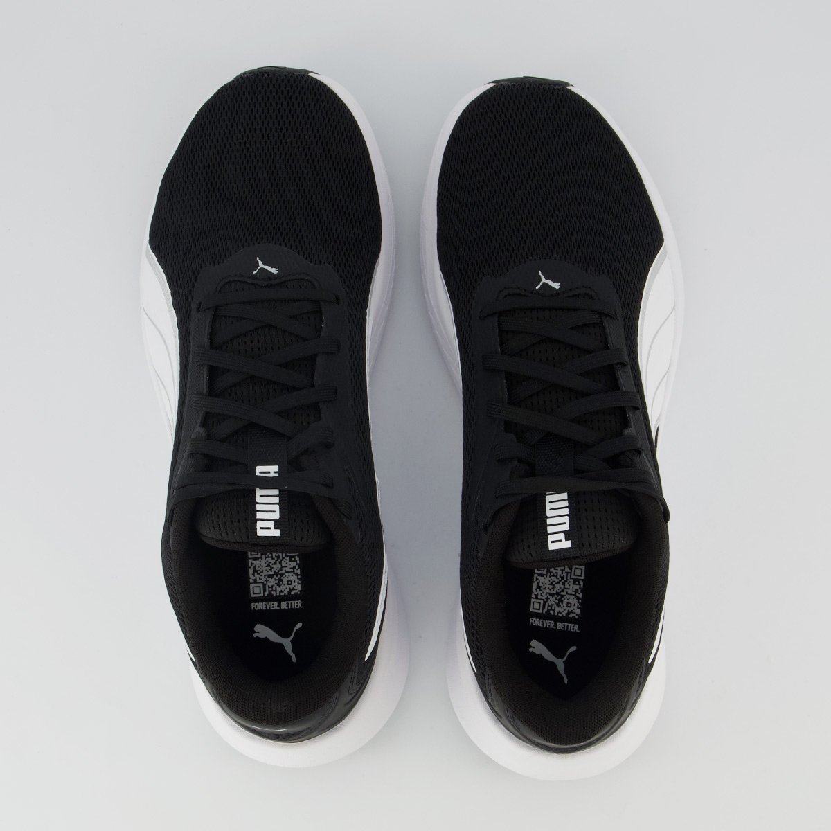 Tênis Puma Maxstride Lite Preto e Branco Preto/Branco 4