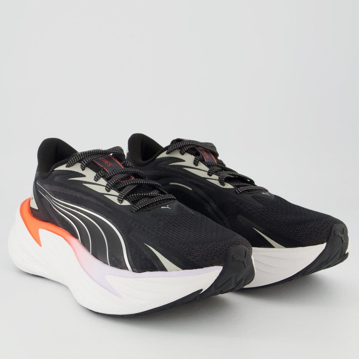 Tênis Puma Maxima Pro Preto e Vermelho Preto 2