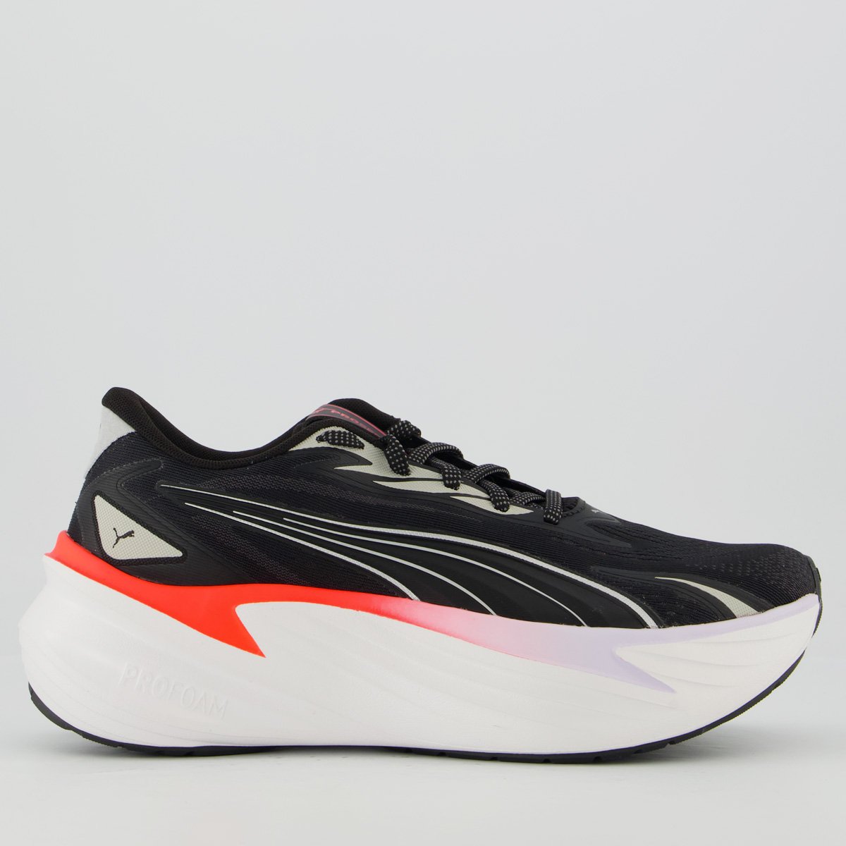 Tênis Puma Maxima Pro Feminino Preto e Vermelho
