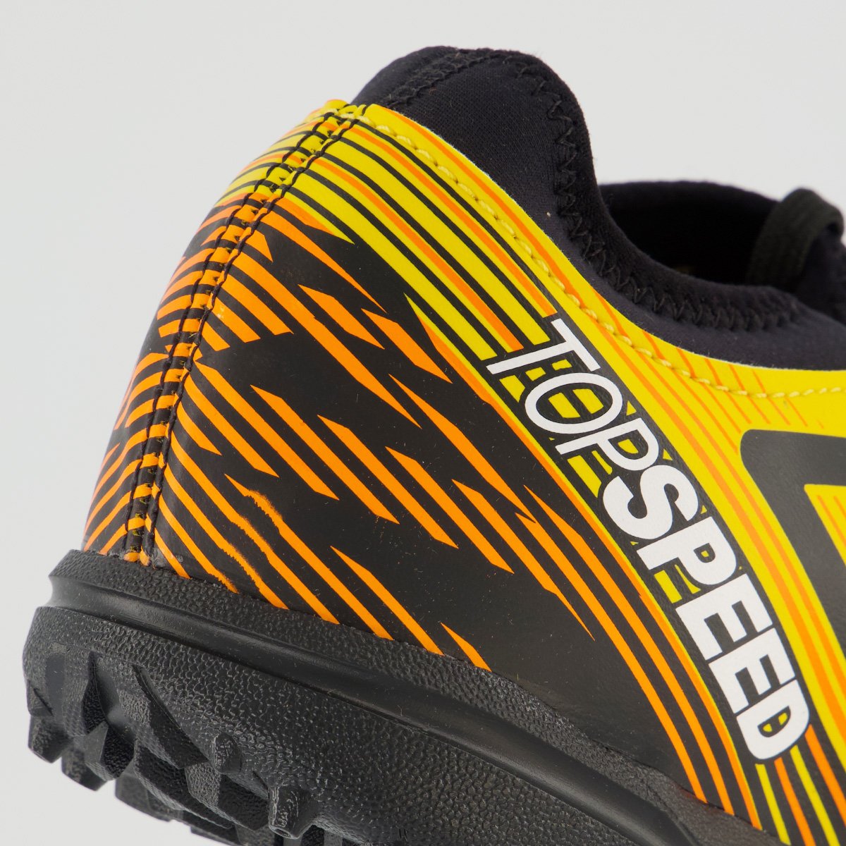 Chuteira Umbro Top Speed League Society Amarela e Preta Amarelo 6