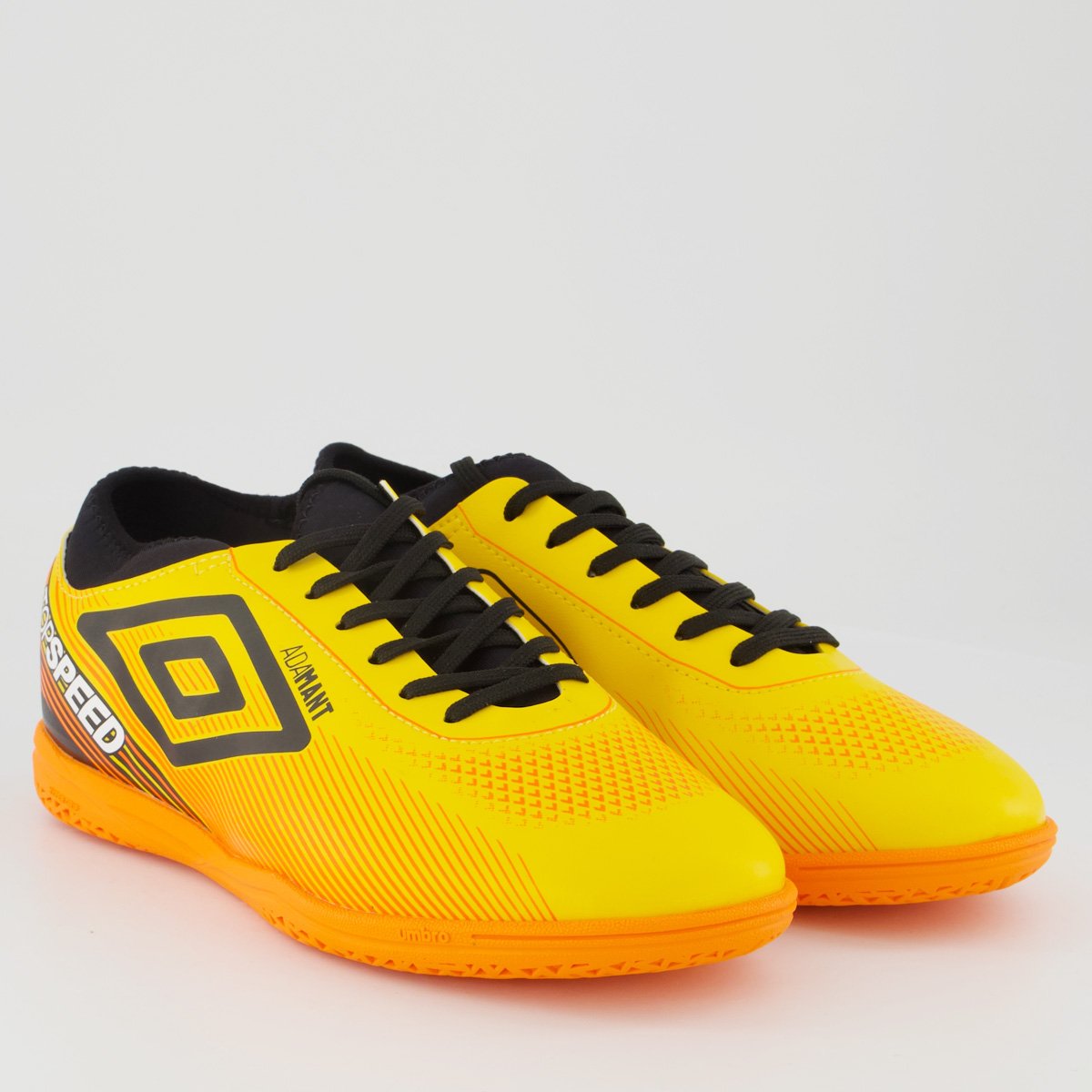 Chuteira Umbro Top Speed League Futsal Amarela e Preta Amarelo 2