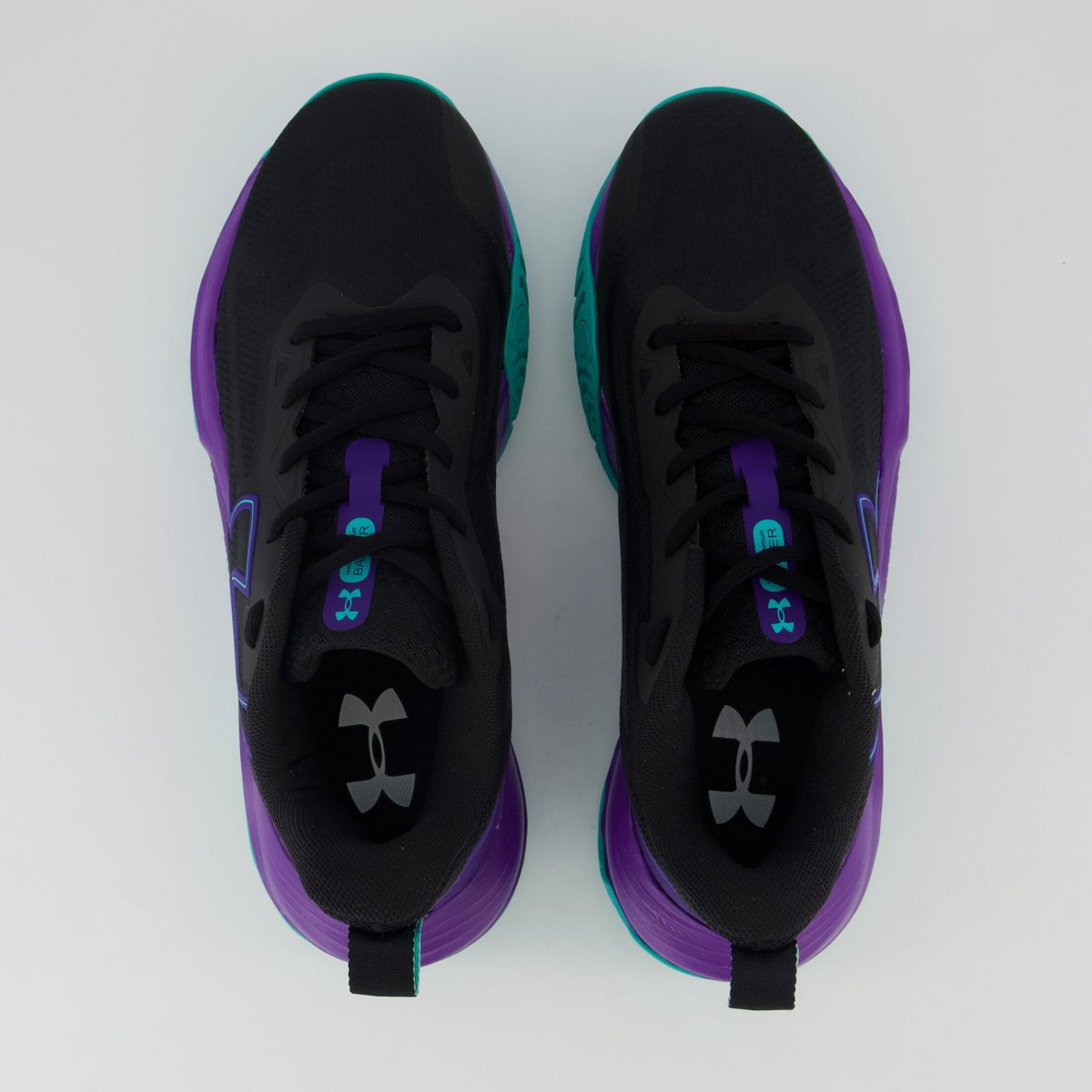 Tênis Under Armour Baller Preto e Roxo Preto/Roxo 4