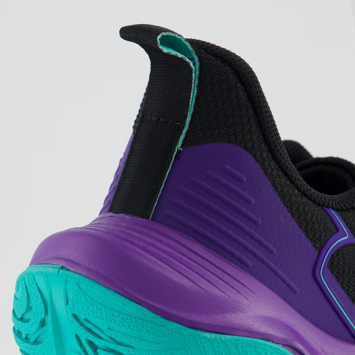 Tênis Under Armour Baller Preto e Roxo Preto/Roxo 6