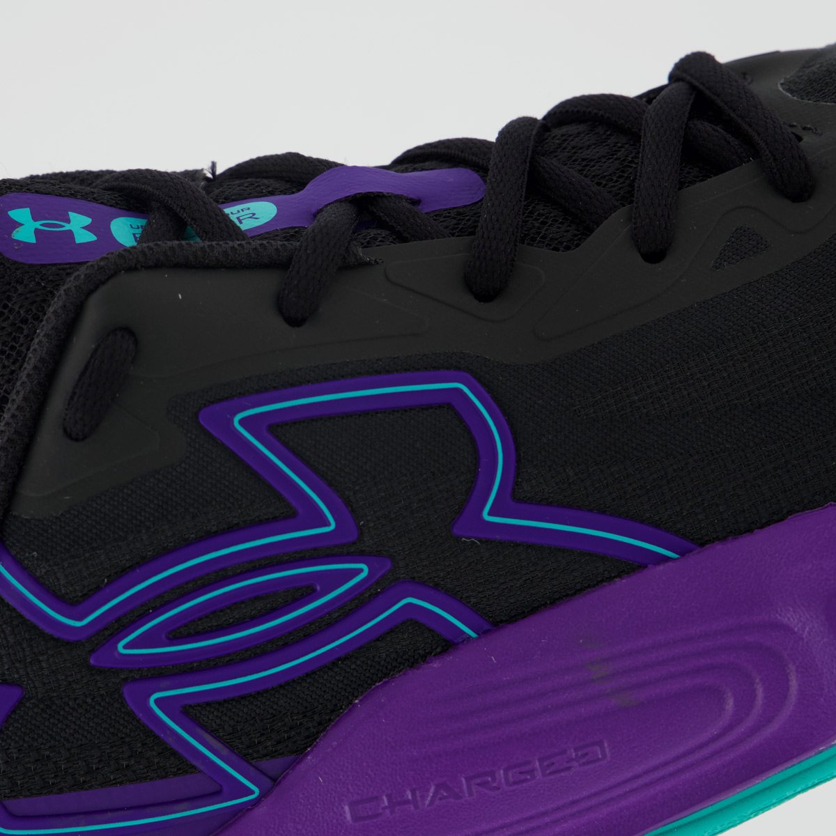 Tênis Under Armour Baller Preto e Roxo Preto/Roxo 7