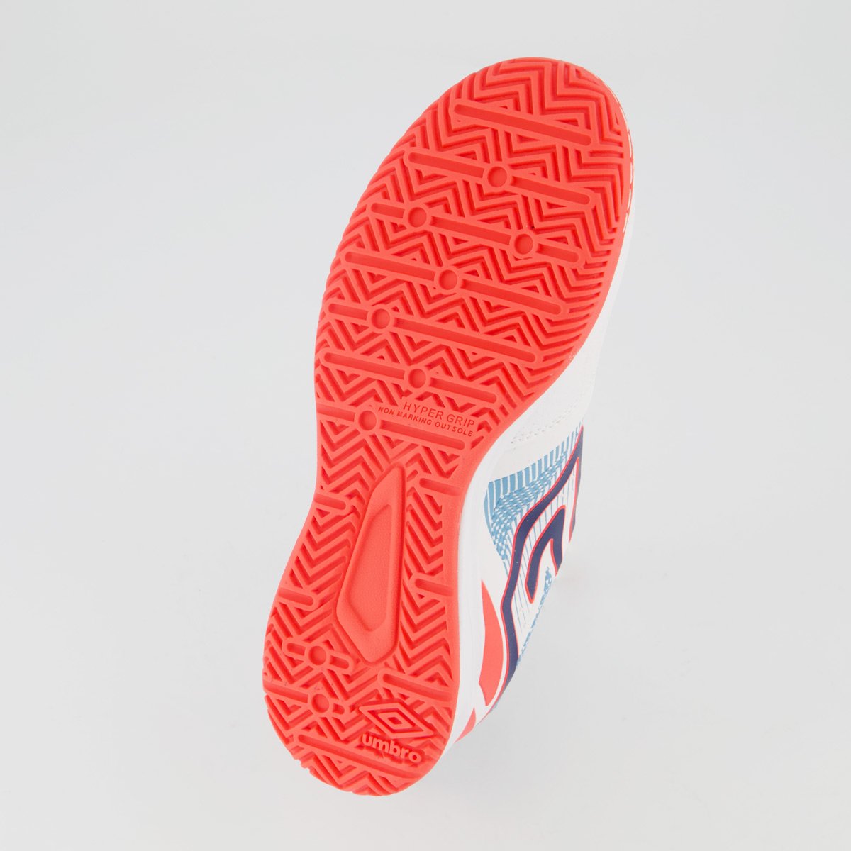 Chuteira Umbro Pro 5 II Futsal Juvenil Branca e Cinza Branco 5