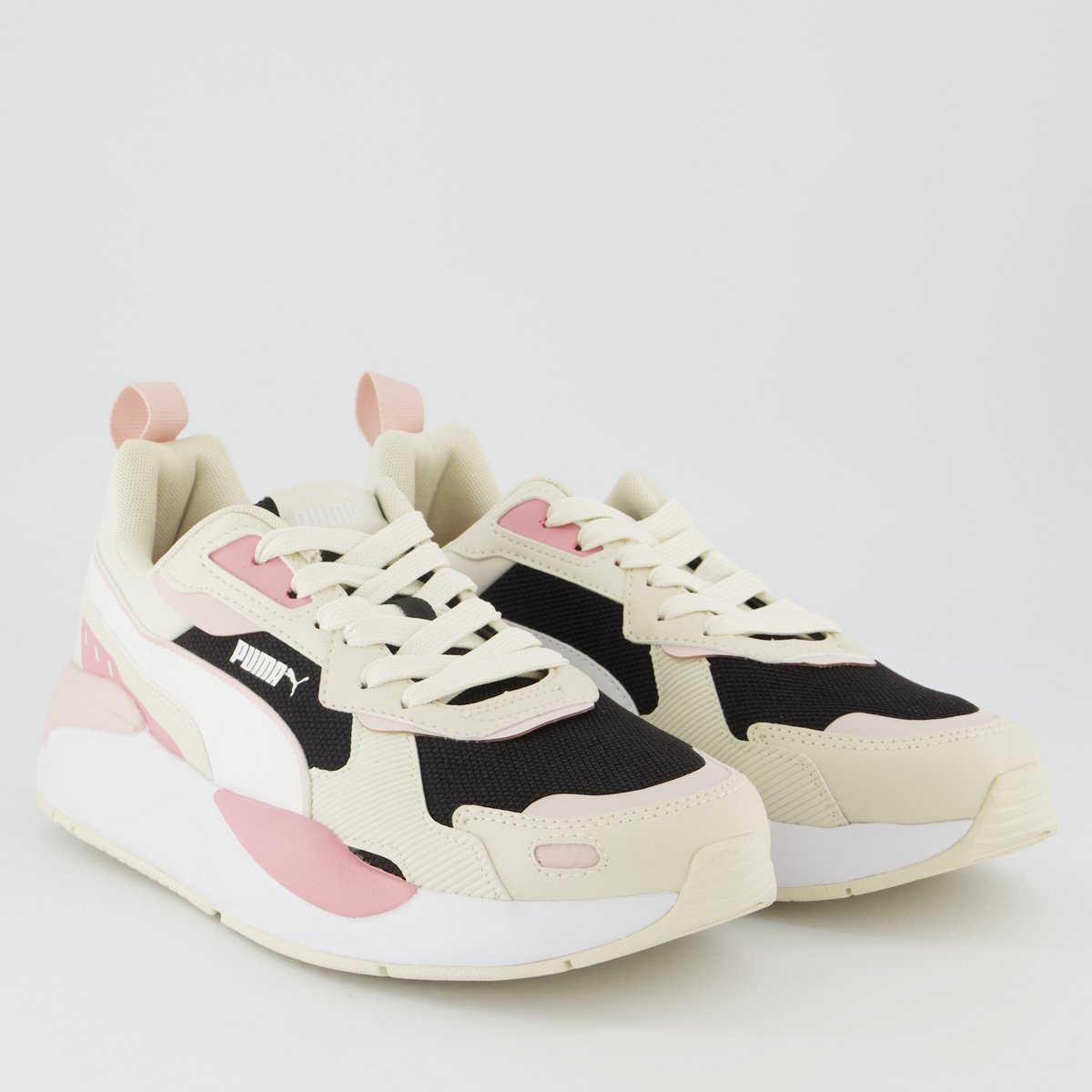 Tênis Puma X-Ray 3 WNS BDP Feminino Bege e Rosa Bege/Rosa 2