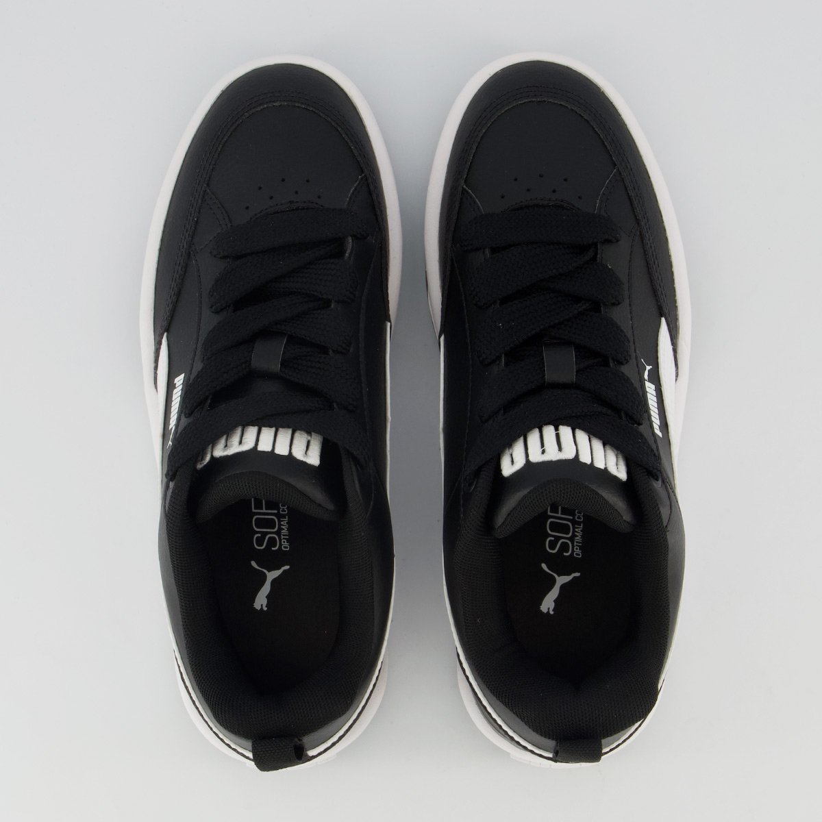 Tênis Puma Park Lifestyle BDP Preto e Branco Preto 4