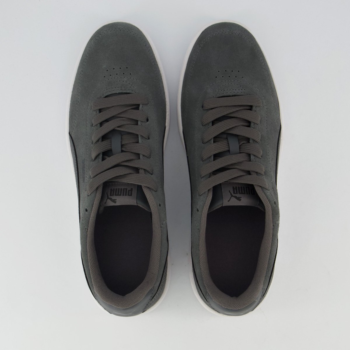 Tênis Puma Court Classic Clean SD BDP Cinza e Bran Cinza 4