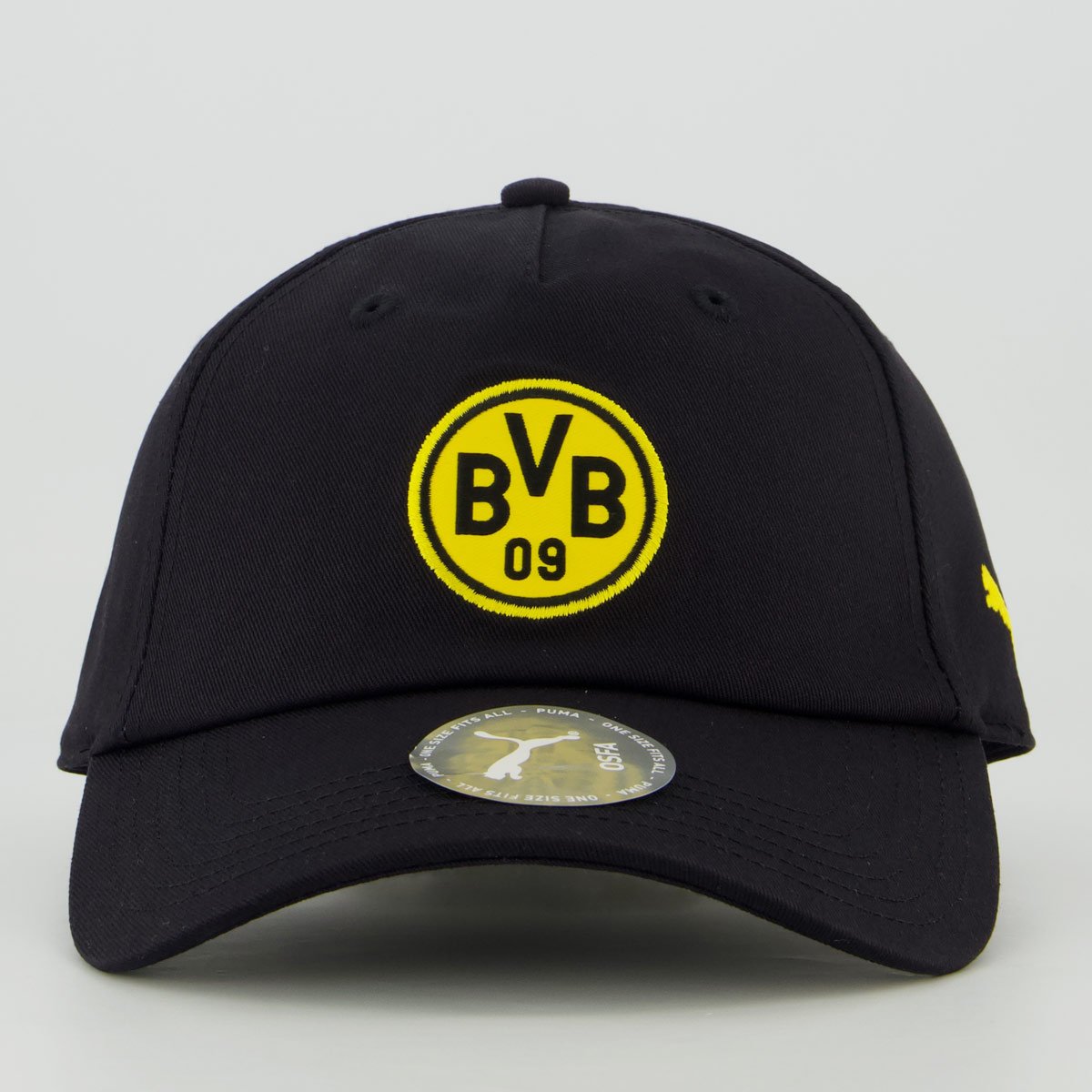 Boné Puma Borussia Dortmund ESS Preto Preto 2