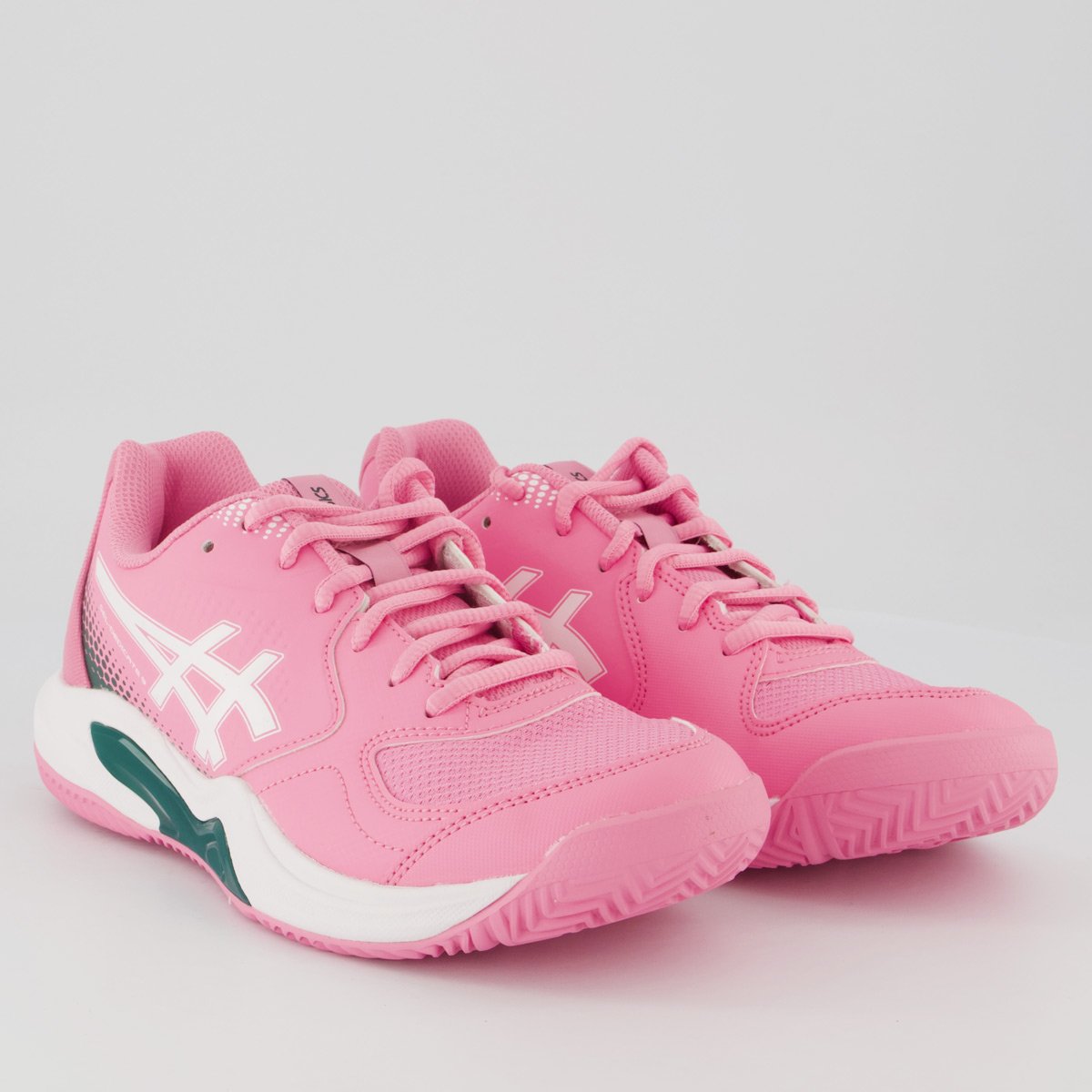 Tênis Asics Gel Dedicate 9 Padel Feminino Rosa Rosa 2