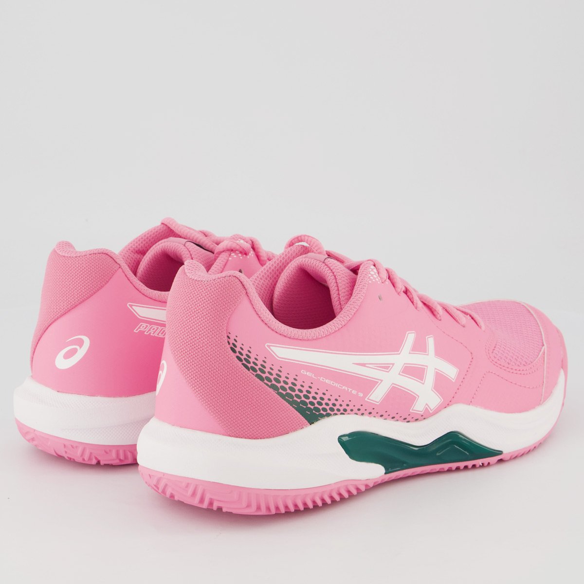 Tênis Asics Gel Dedicate 9 Padel Feminino Rosa Rosa 3