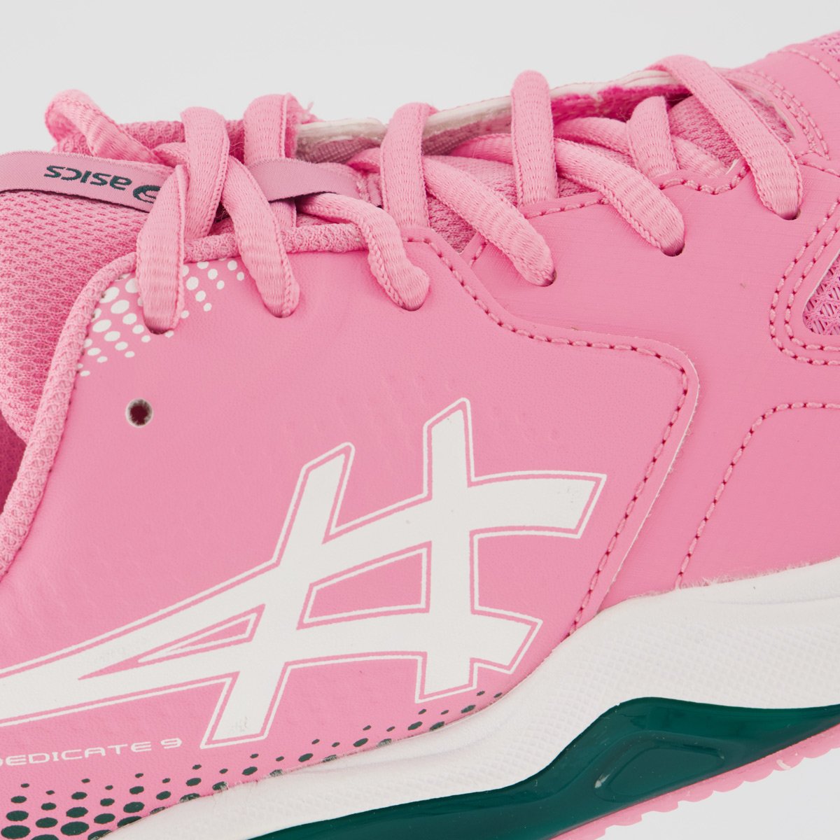 Tênis Asics Gel Dedicate 9 Padel Feminino Rosa Rosa 7