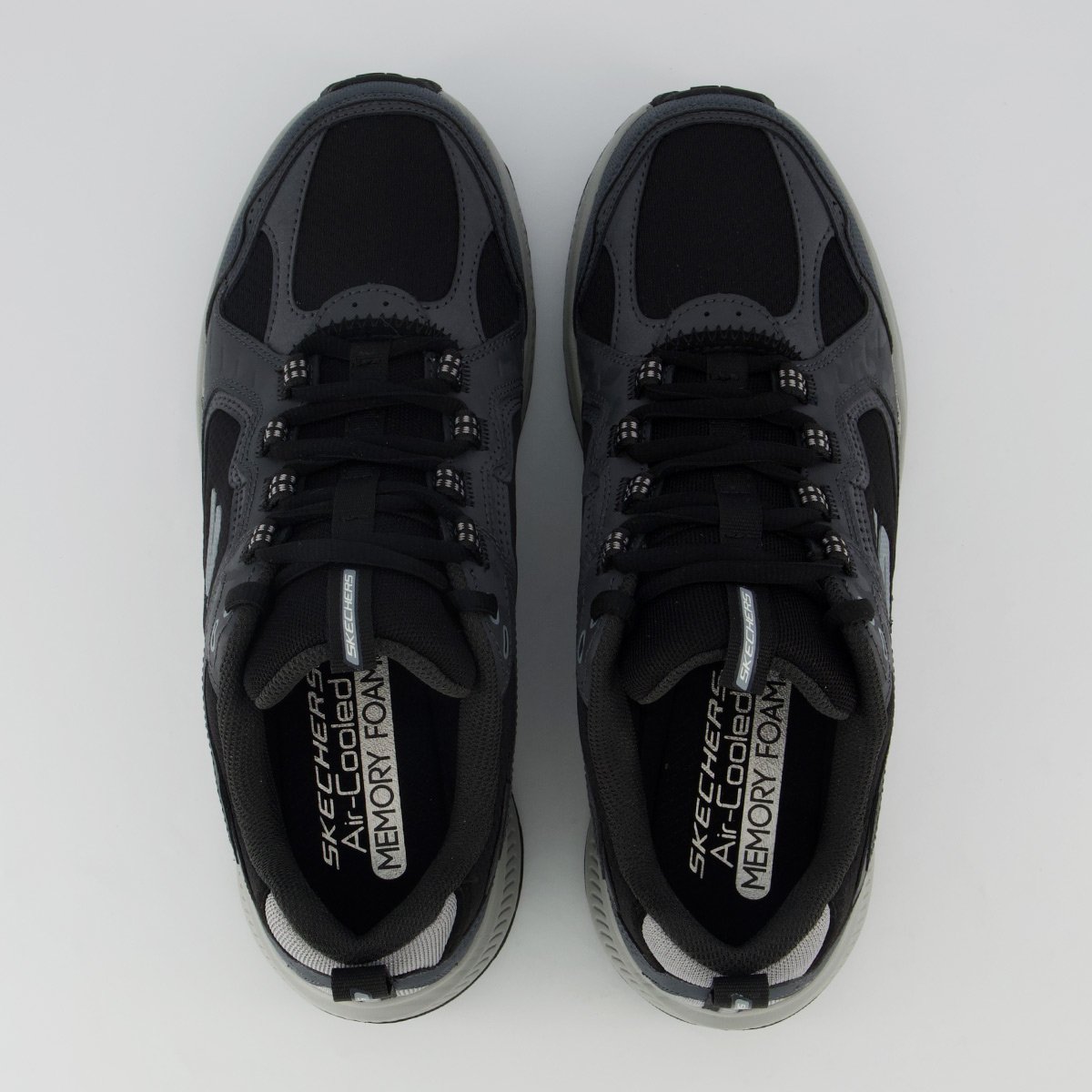 Tênis Skechers Ridgestar Cinza e Preto Cinza/Preto 4