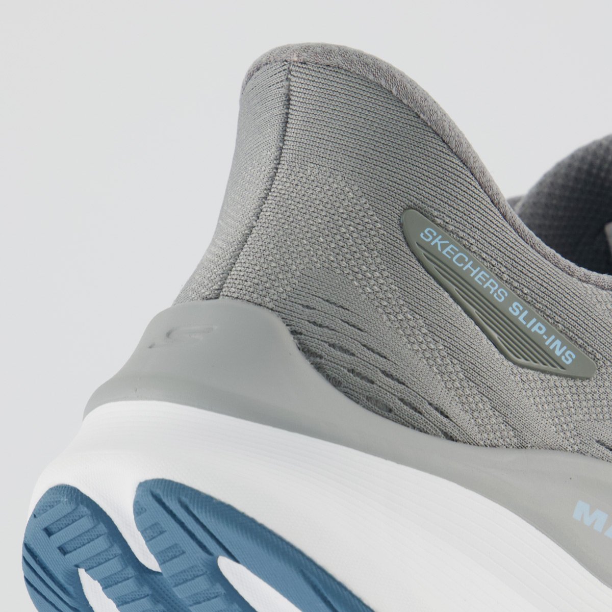 Tênis Skechers Max Run Feminino Cinza e Azul Cinza/Azul 6