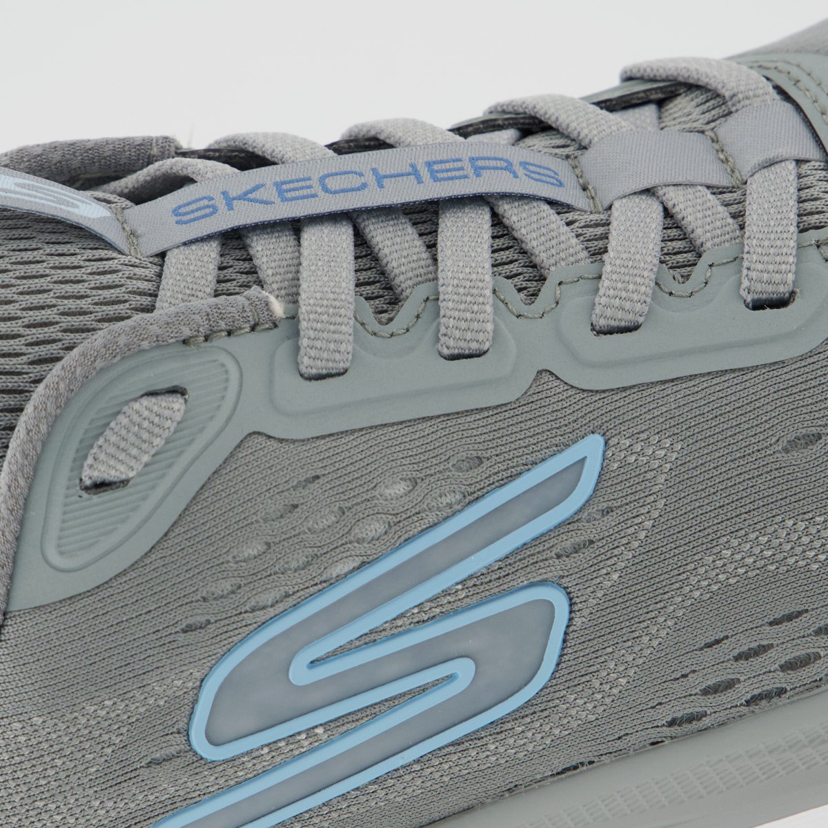 Tênis Skechers Max Run Feminino Cinza e Azul Cinza/Azul 7
