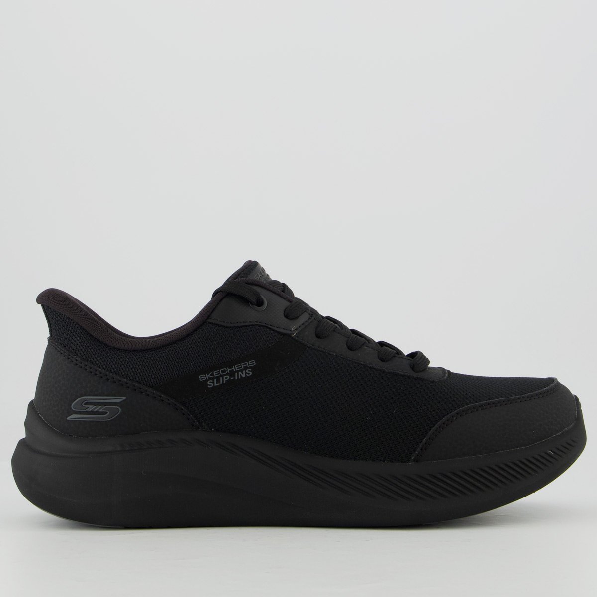 Tênis Skechers Bobs Moda Flex Preto Preto 6