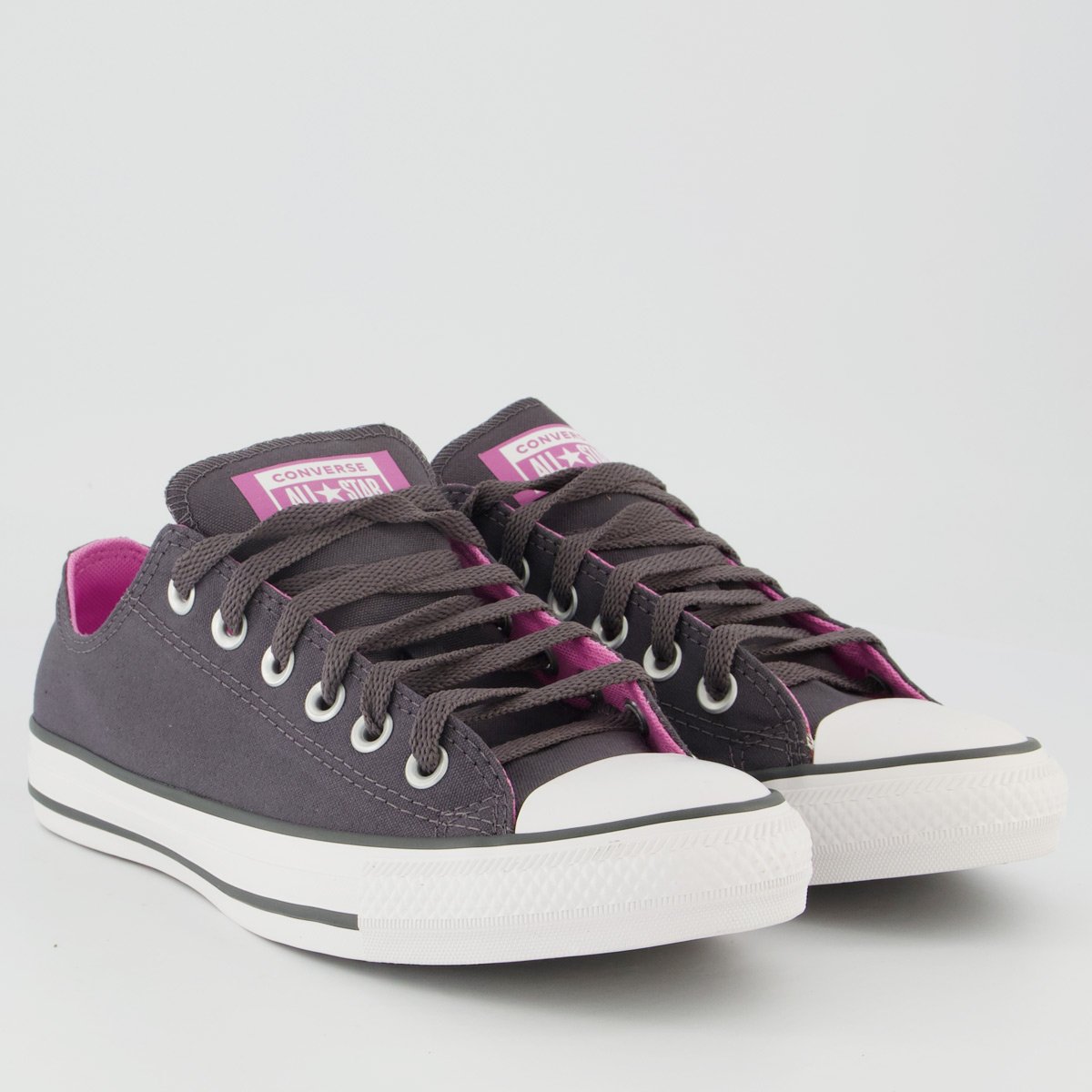 Tênis Converse All Star CT Canvas Feminino Cinza Escuro Cinza 2