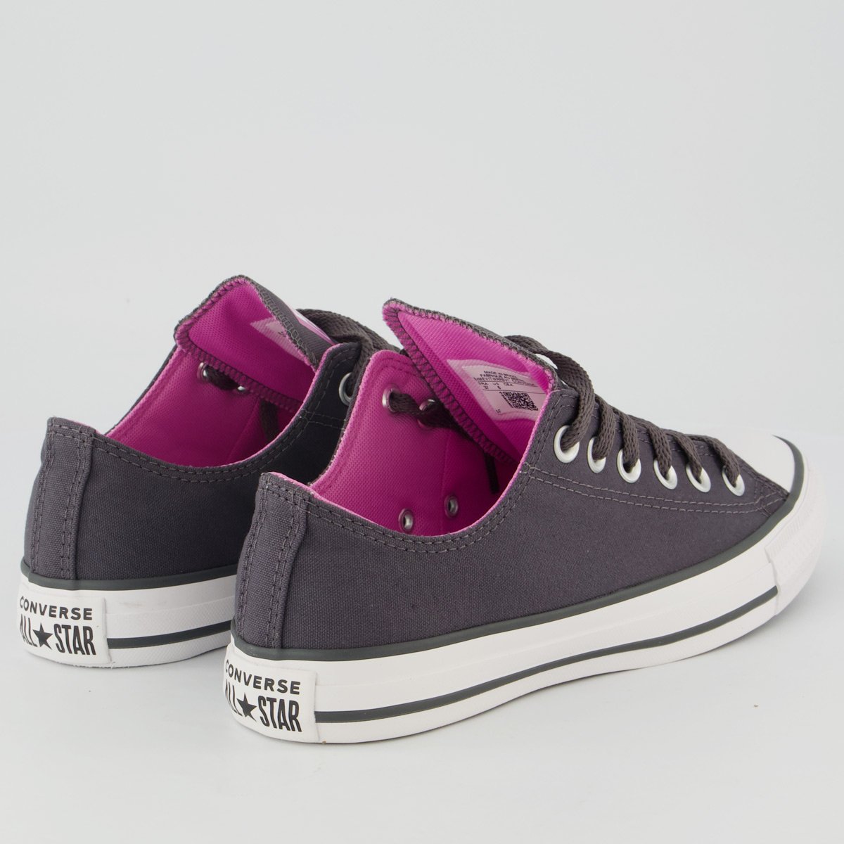 Tênis Converse All Star CT Canvas Feminino Cinza Escuro Cinza 3