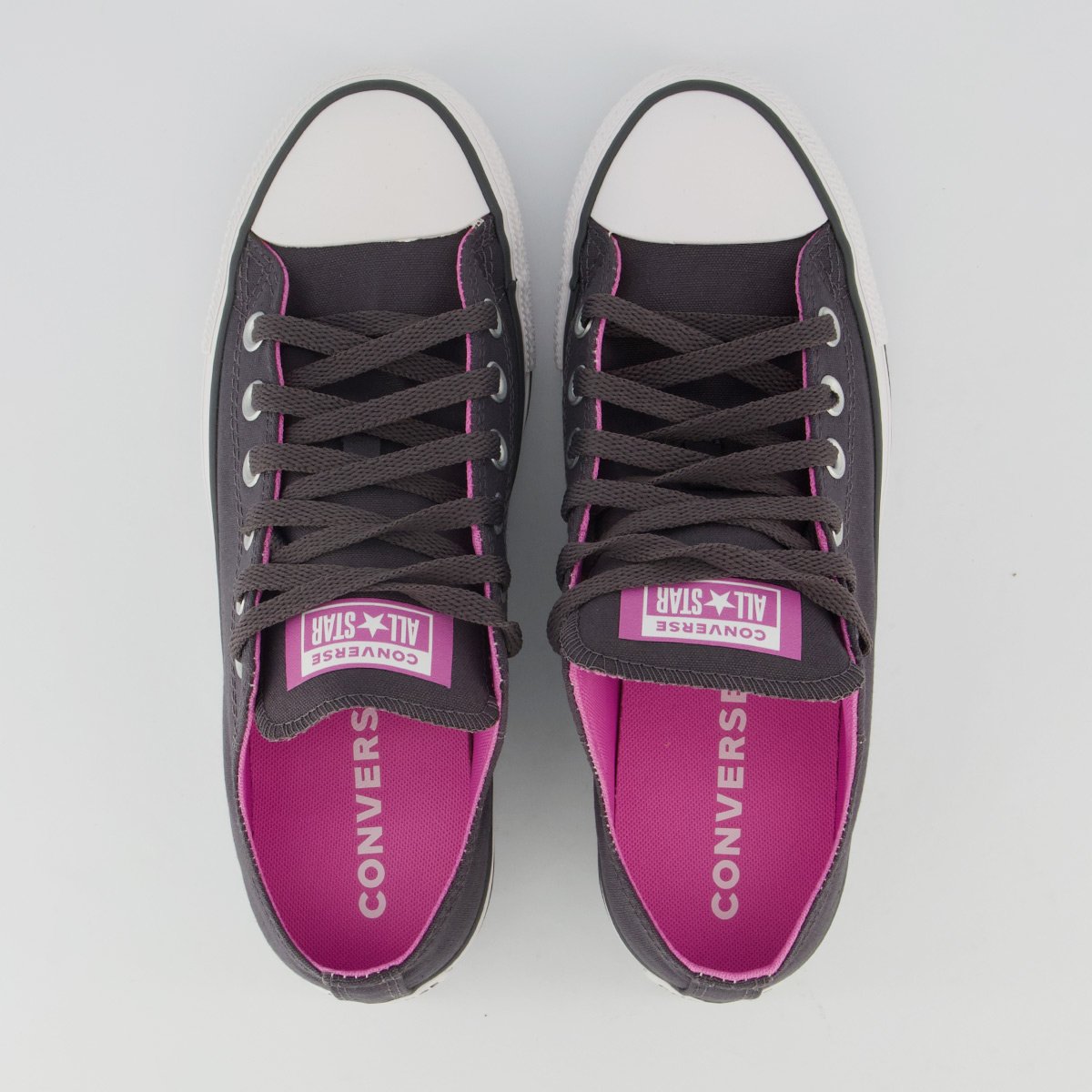 Tênis Converse All Star CT Canvas Feminino Cinza Escuro Cinza 4