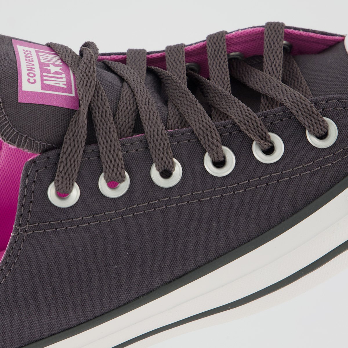 Tênis Converse All Star CT Canvas Feminino Cinza Escuro Cinza 7