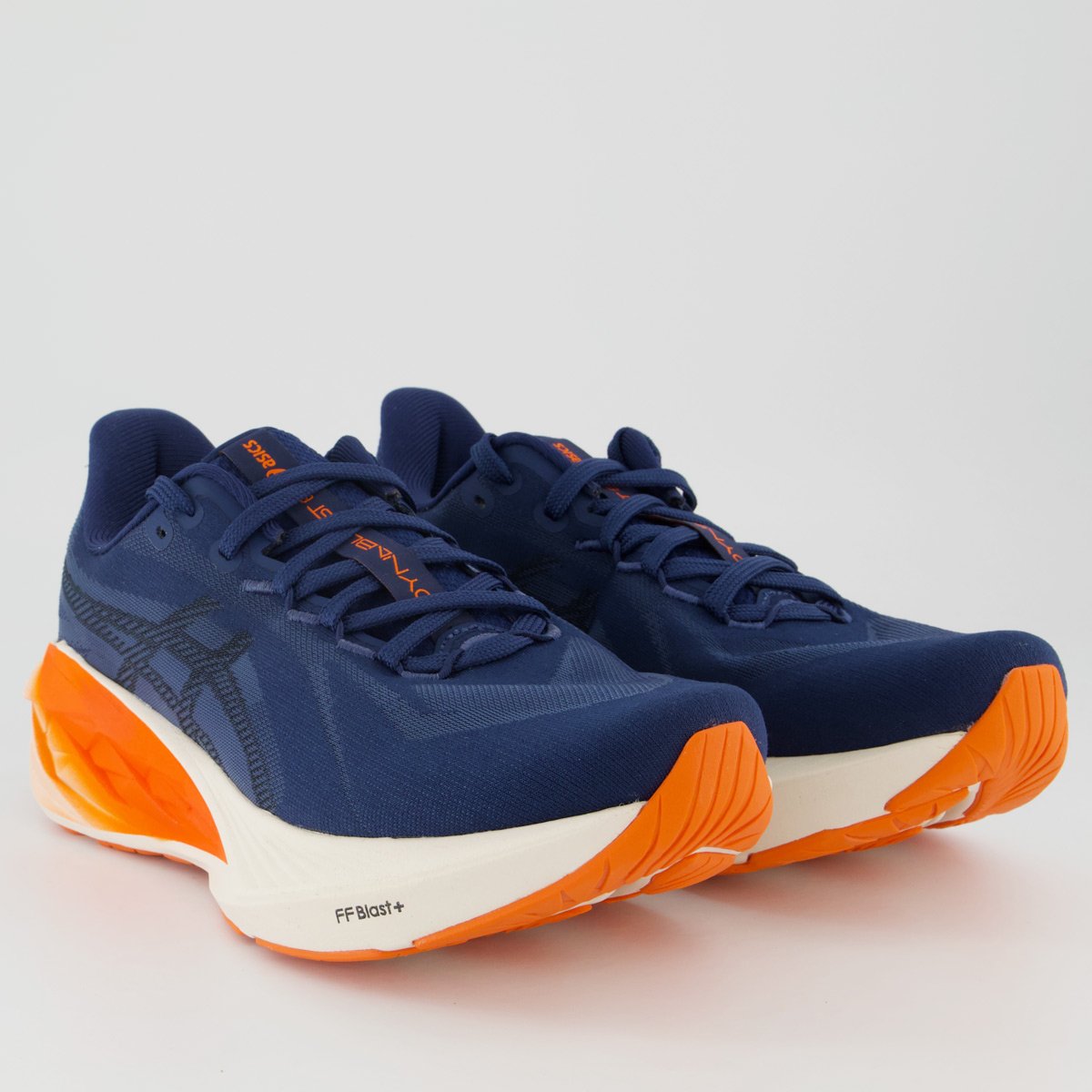 Tênis Asics Dynablast 6 SE Marinho e Laranja Azul Marinho 2