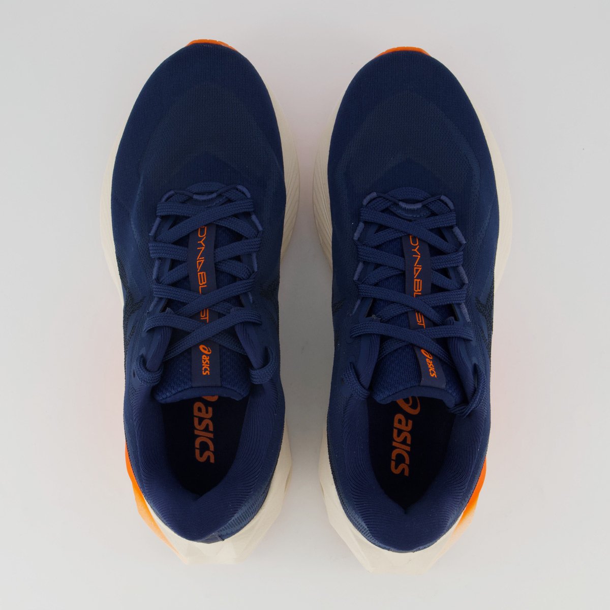 Tênis Asics Dynablast 6 SE Marinho e Laranja Azul Marinho 4