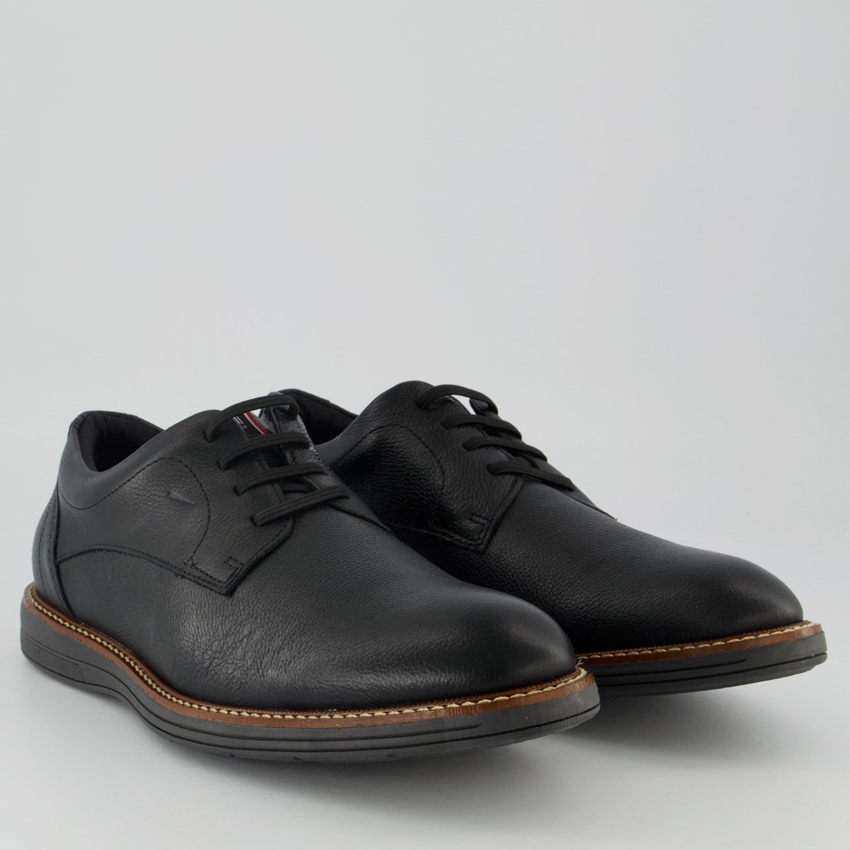 Sapato Ferracini Easy Preto e Marrom Preto 2