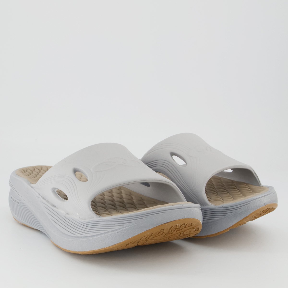 Chinelo Olympikus Pós Corre Cinza Cinza 3