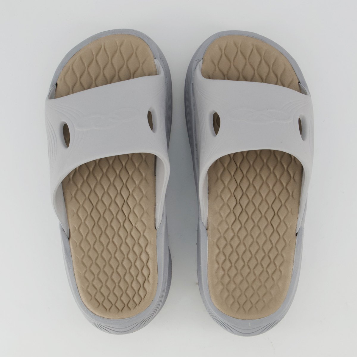 Chinelo Olympikus Pós Corre Feminino Cinza