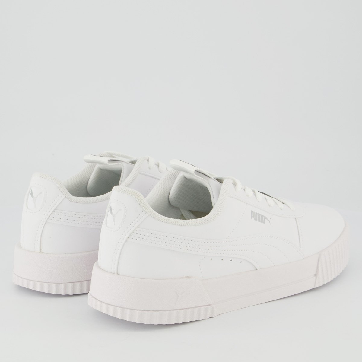 Tênis Puma Carina Bold BDP Feminino Branco Branco 3