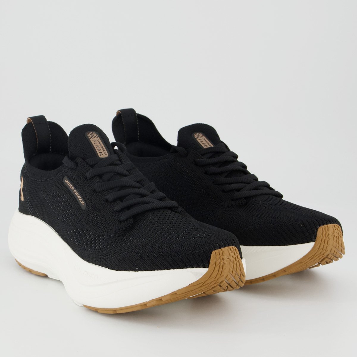 Tênis Under Armour Charged Fleek Feminino Preto Preto 2
