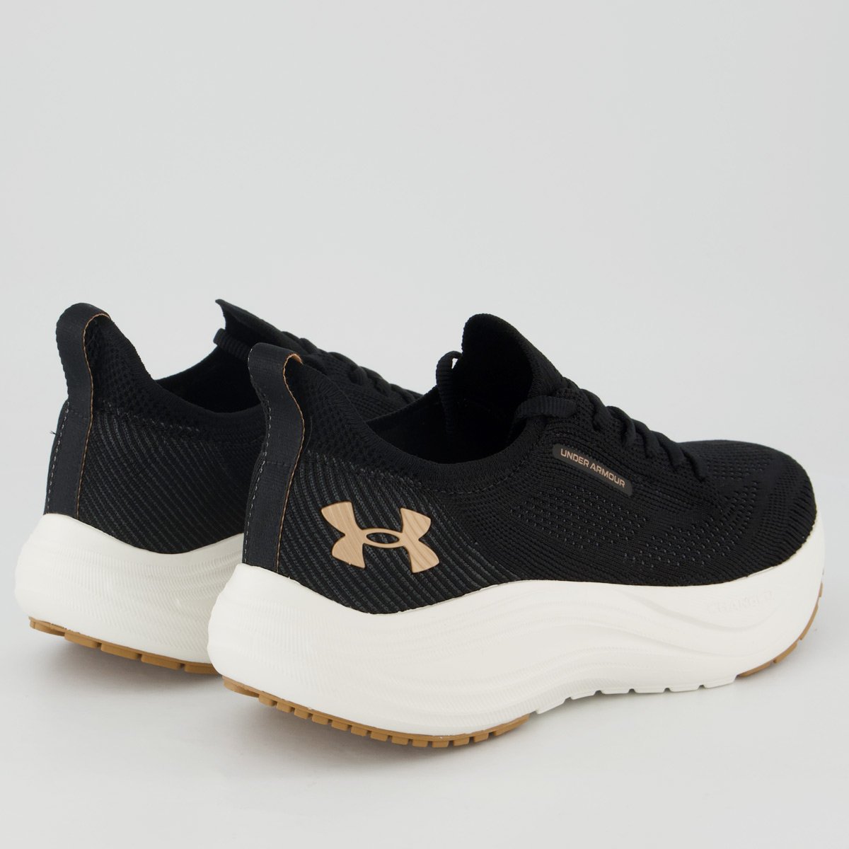 Tênis Under Armour Charged Fleek Feminino Preto Preto 3