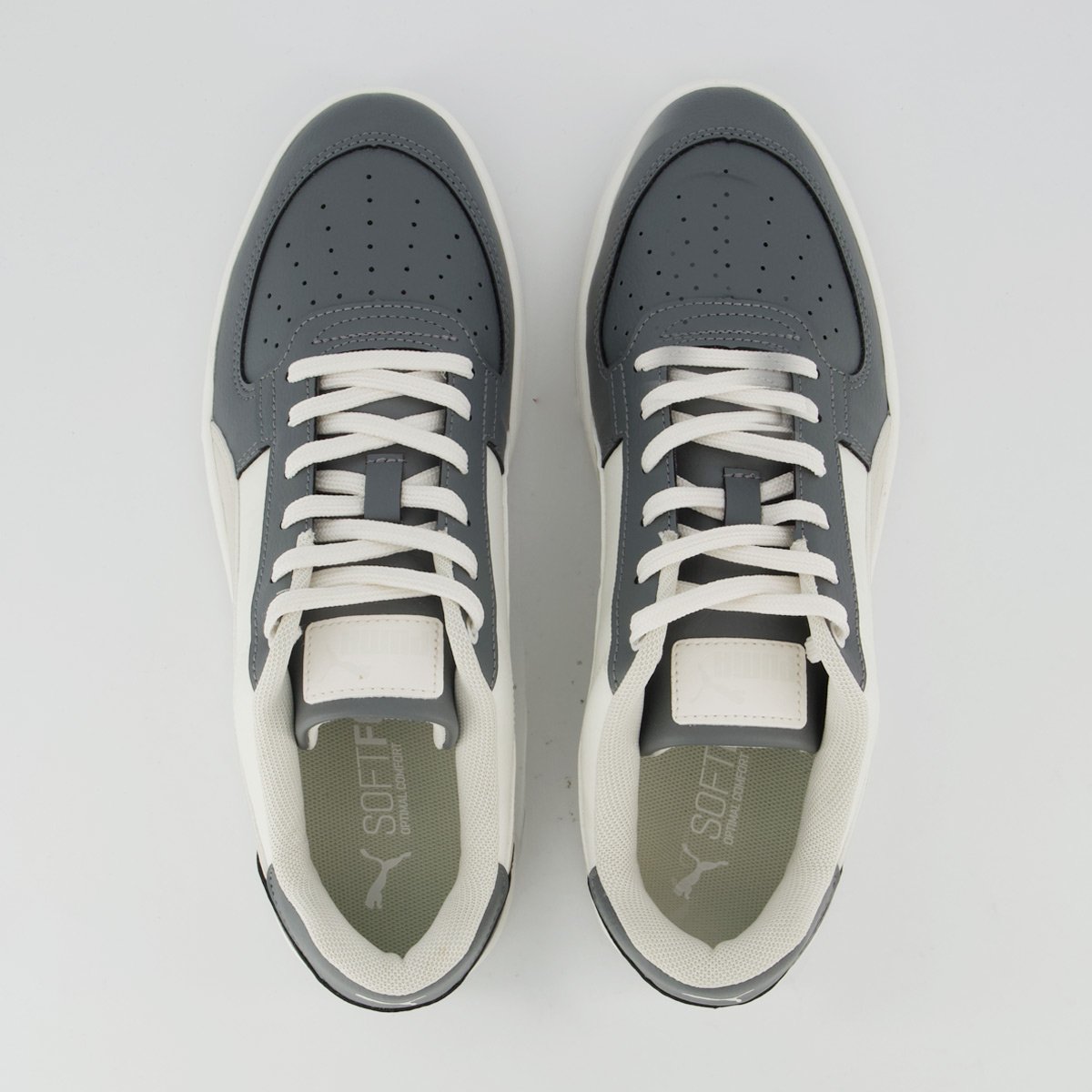 Tênis Puma Caven 2.0 BDP Off White e Cinza Off White/Cinza 4