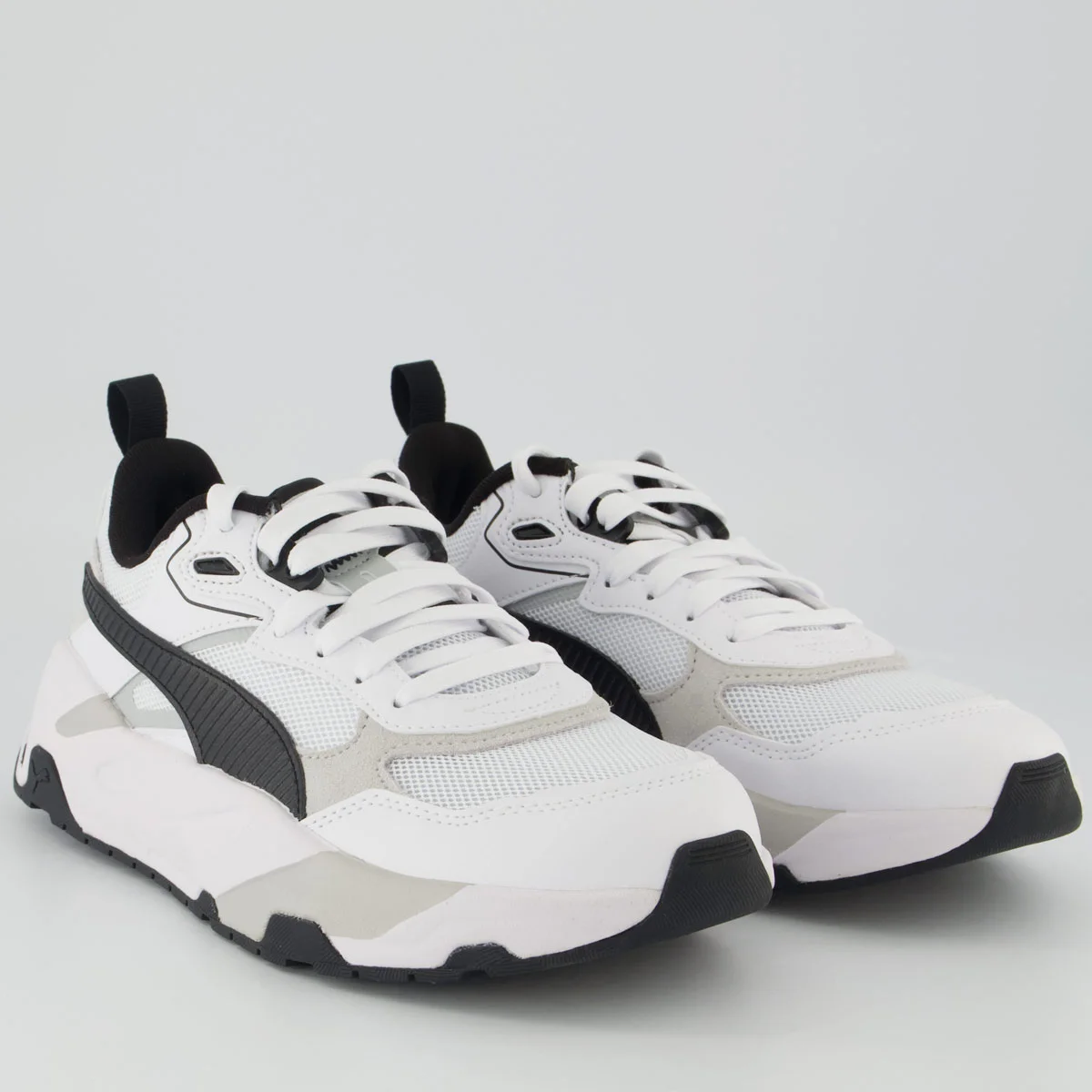 Tênis Puma Trinity Branco e Preto Preto 2