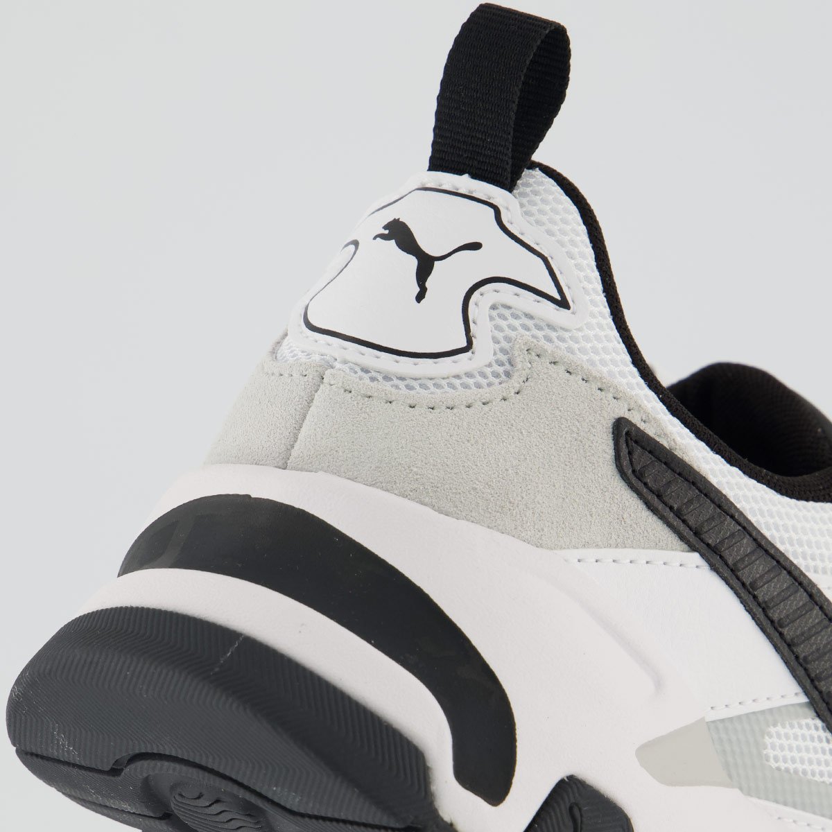 Tênis Puma Trinity Branco e Preto Preto 6