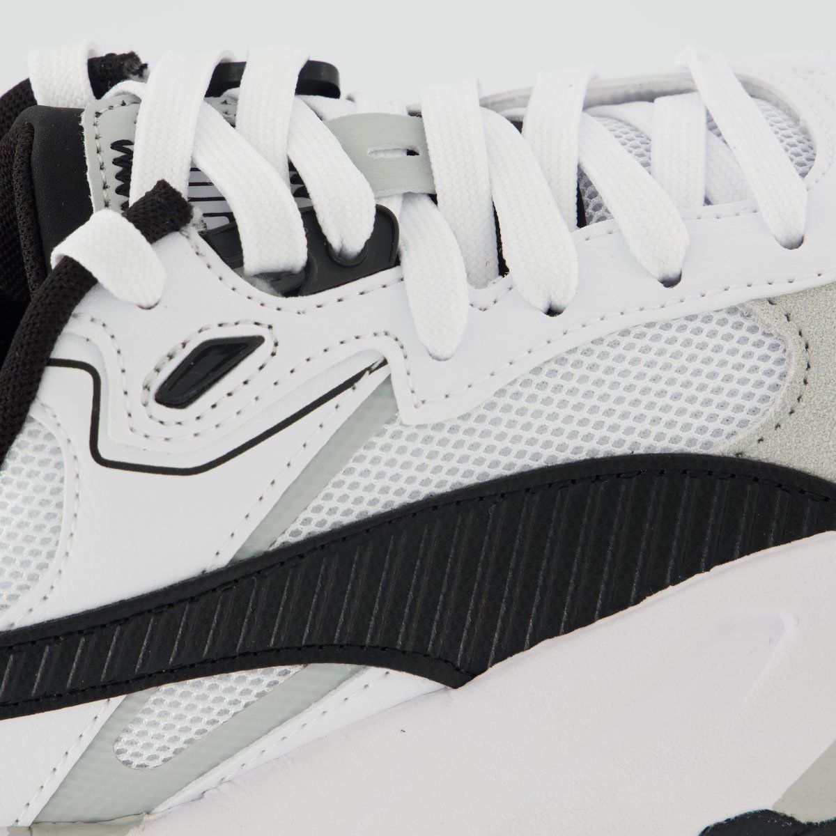 Tênis Puma Trinity Branco e Preto Preto 7